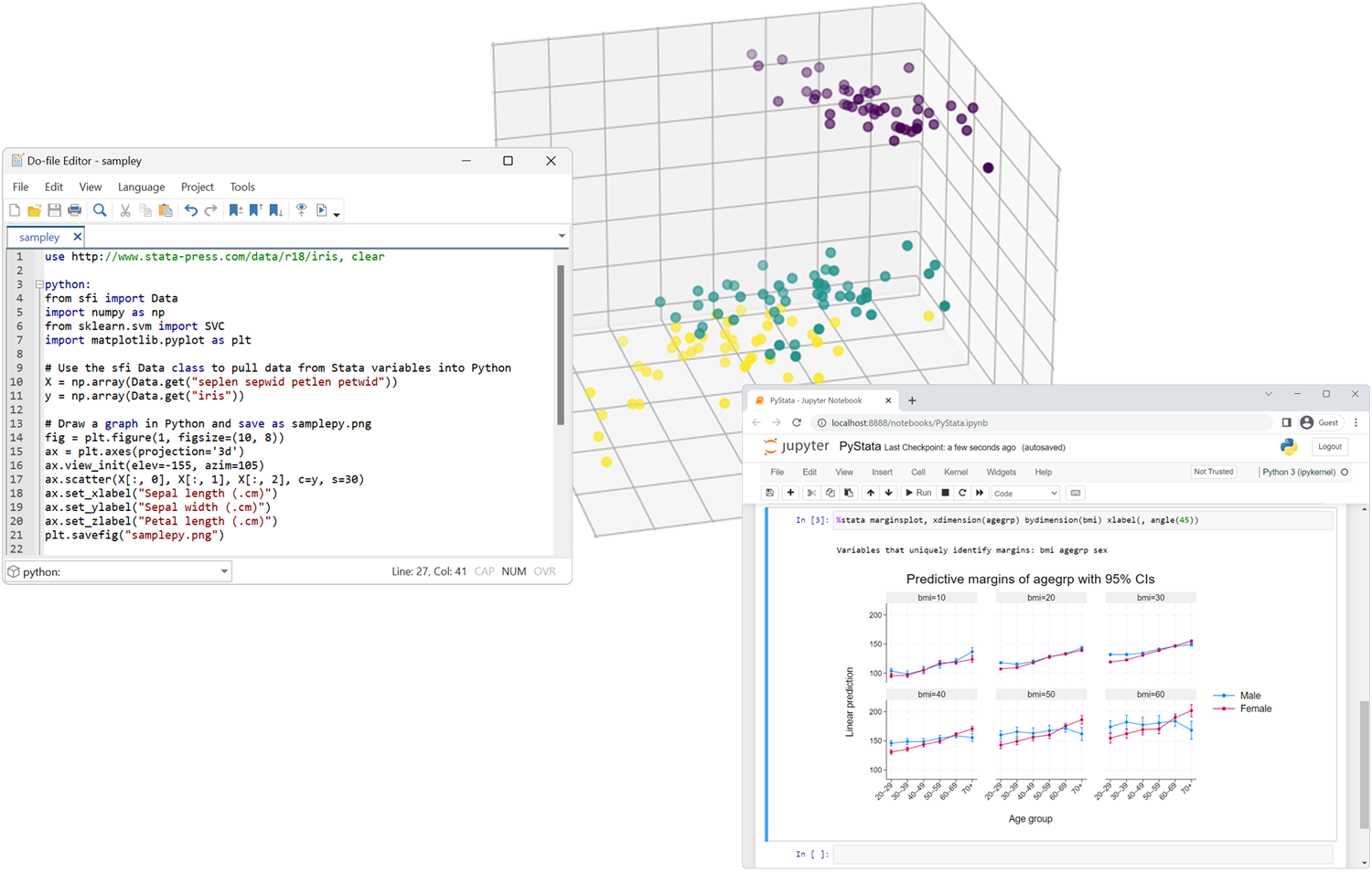 PyStata - Python integration